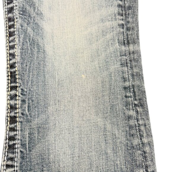 Miss Me Jeans Signature Boot (JE84628R) - Size 28 - Fleur De Lis Pockets - - Picture 12 of 13